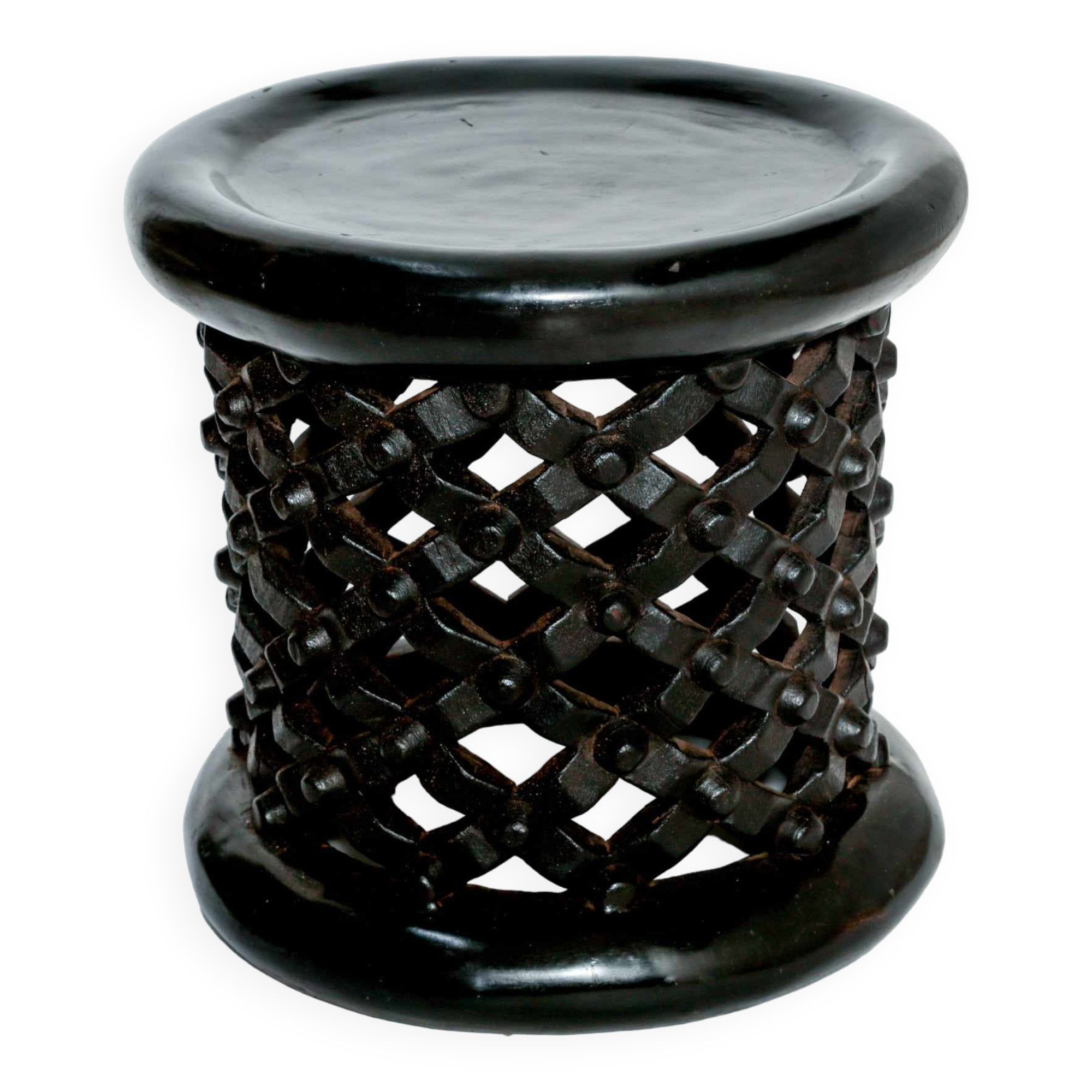 African Bamileke Stool Babanki