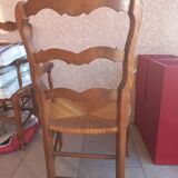 Straw armchair