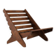 1950s folding lounge chair