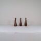 Mid-century modern set of 3 ceramic pieces by Rörstrand Gunnar Nylund, Sweden, 1950s.