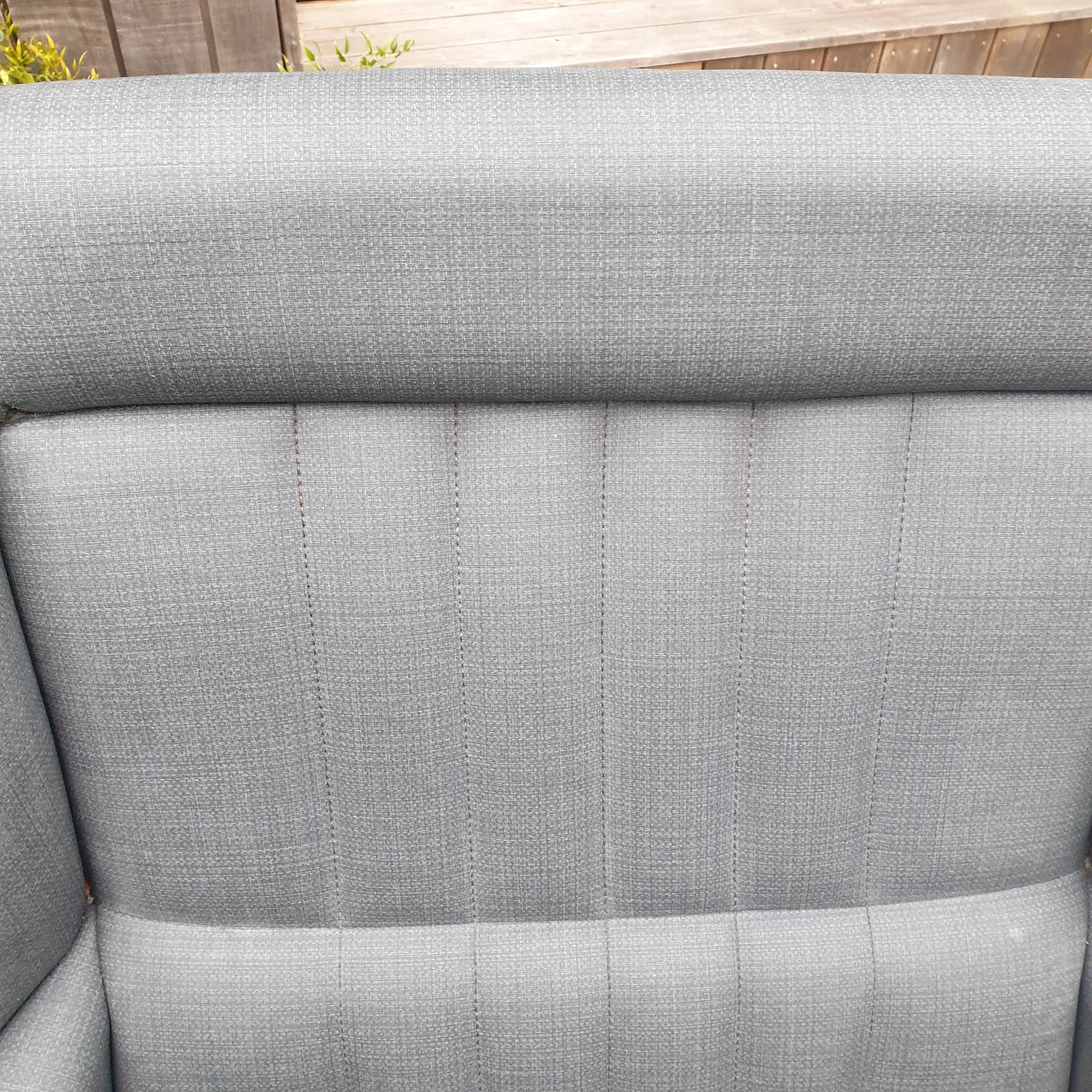 Pair of vintage modernist armchairs 50s