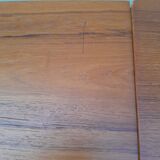 Scandinavian vintage extendable teak table 1950