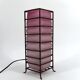 Modernist Glass Paste and Wrought Iron Table Lamp, Circa 1950-1960