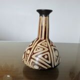 Heber Paz ceramic vase, Chulucanas Peru 1970