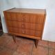 Scandinavian teak chest of drawers from the 1960s.