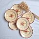 Longchamp Agen pattern soup plates