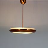 Bauhaus UFO Pendant Lamp by Josef Hurka for Napako, 1930s