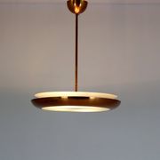 Bauhaus UFO Pendant Lamp by Josef Hurka for Napako, 1930s