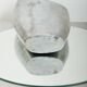 Aluminium cast vase, in the style of Anne Efverlund, 1970-1980.