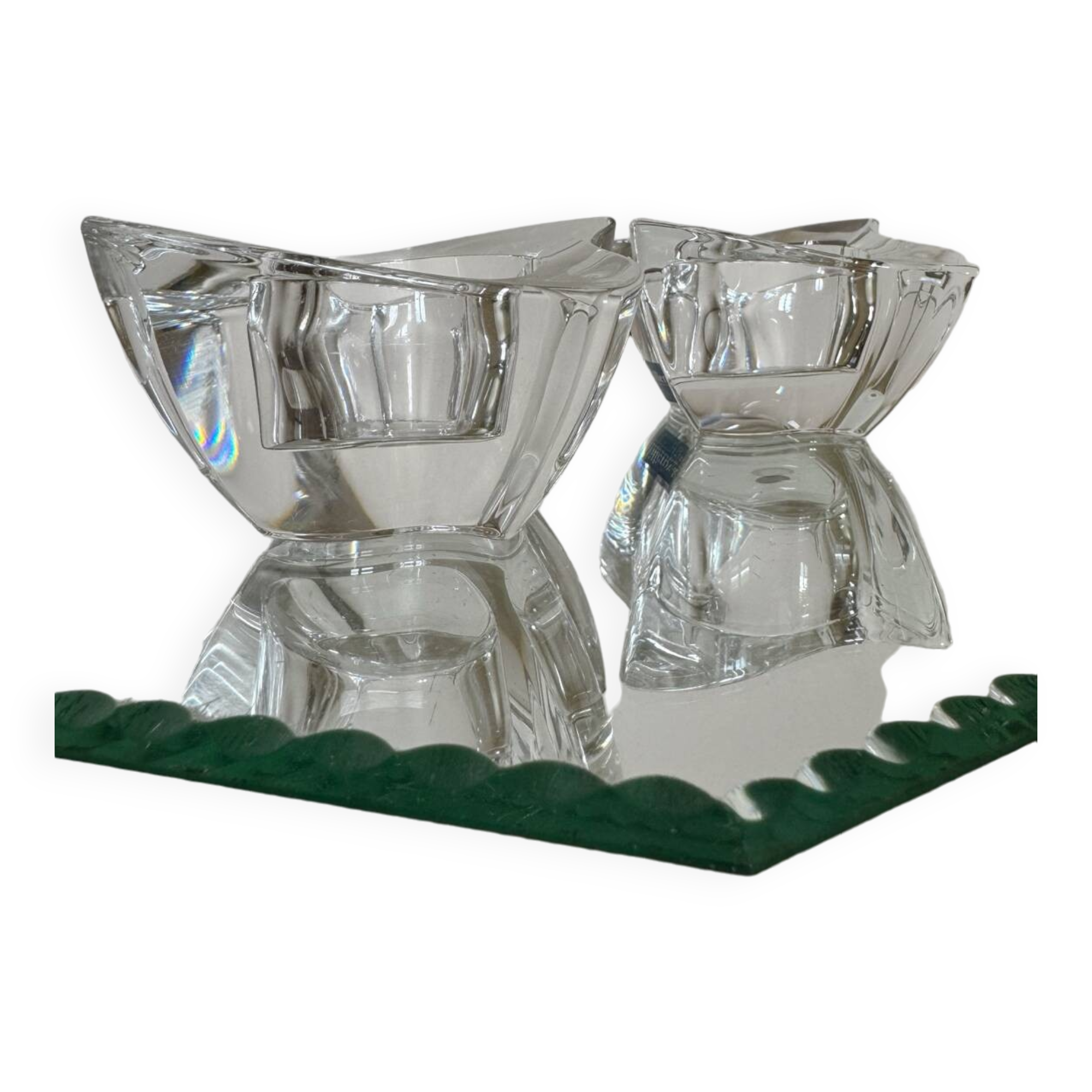 Villeroy & Boch crystal tealight holders