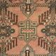 Handmade Persian Hamadan rug 215x130cm