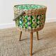 Storage basket - 1970s workwoman
