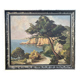 Mediterranean Landscape Painting – Signed G. Paillard 1936