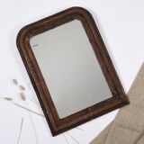 Miroir ancien 68 cm, style Louis Philippe.