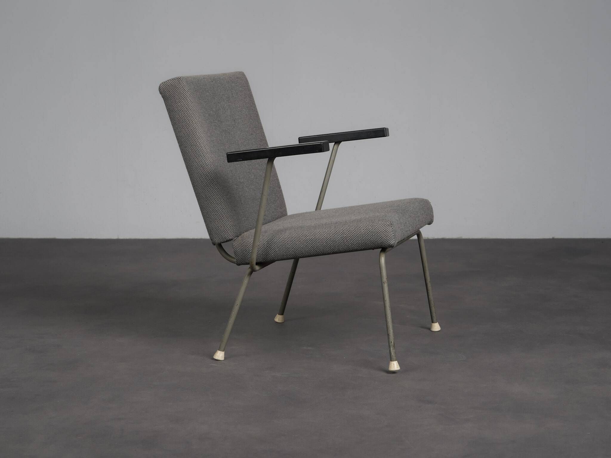 Pair of armchairs model 1401 by Wim Rietveld for Gispen, Netherlands, 1950s
