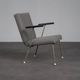 Pair of armchairs model 1401 by Wim Rietveld for Gispen, Netherlands, 1950s