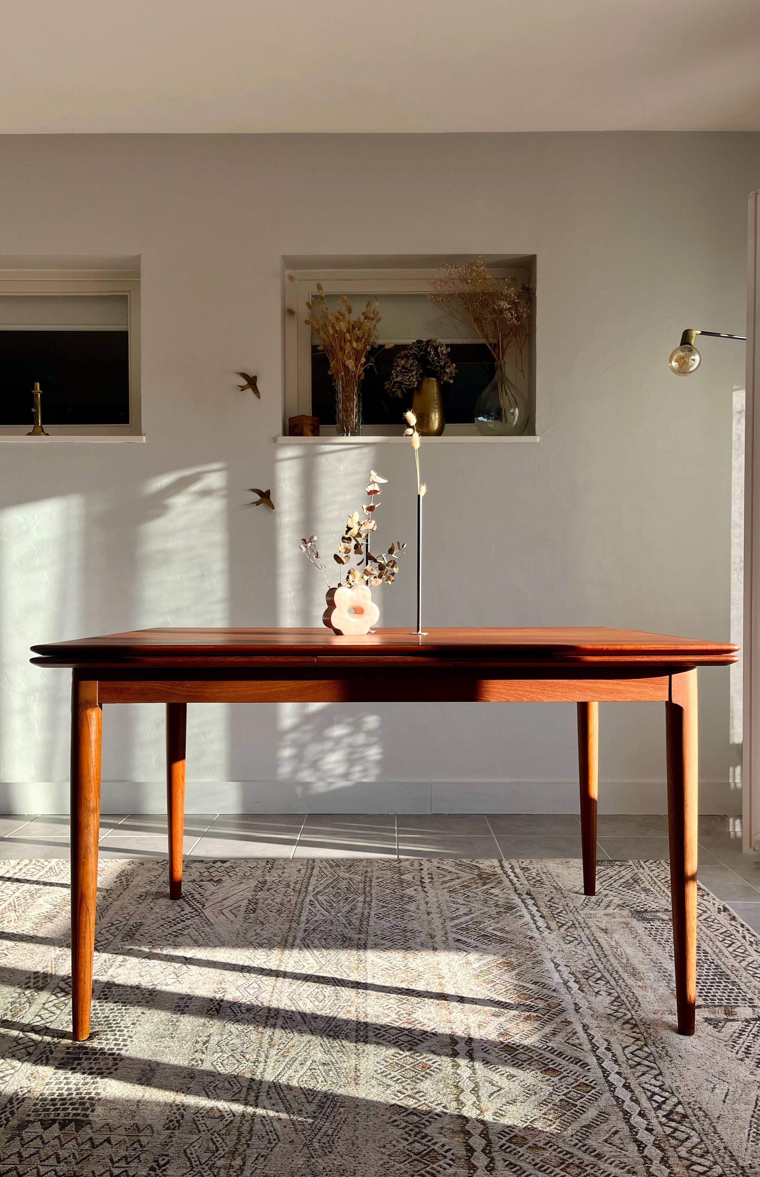 Danish extendable table Skovmand & Andersen