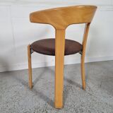 4 Bruno Rey chairs for Kusch&co, 80s