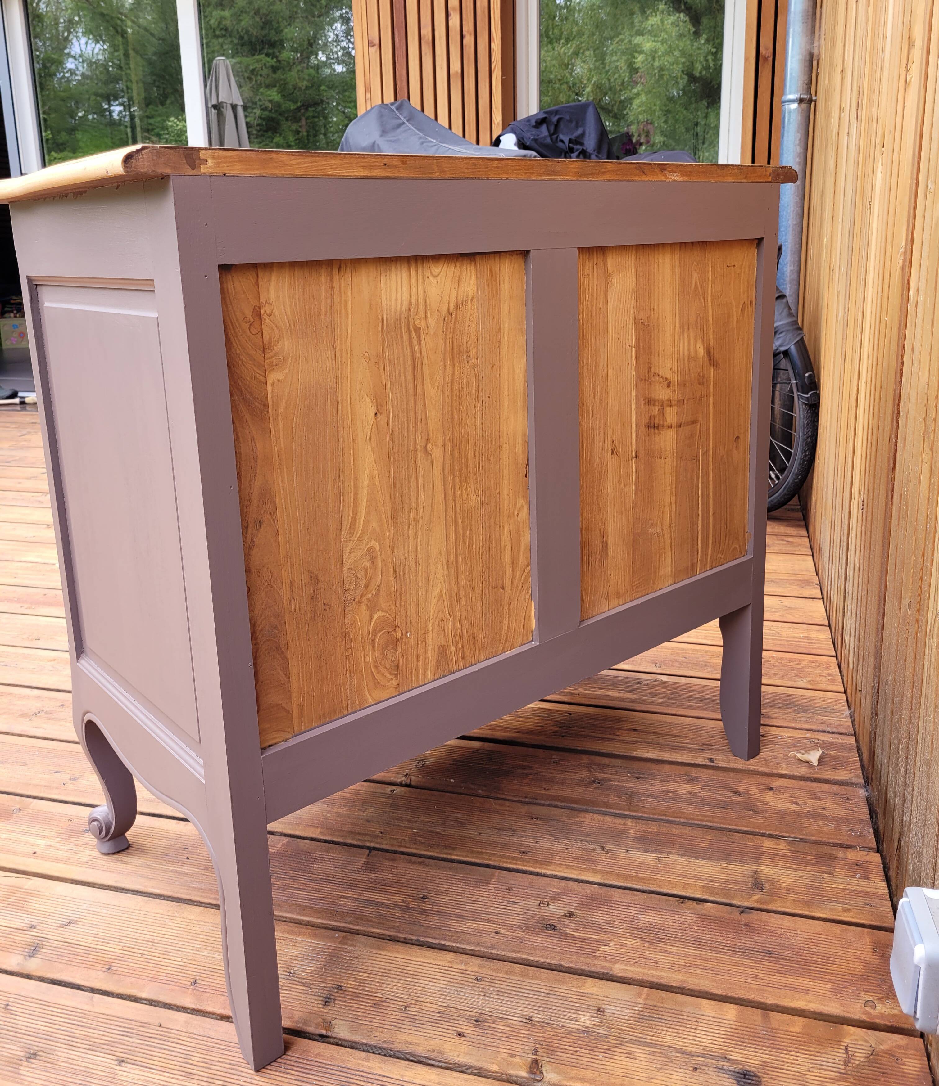 Commode vintage style régence