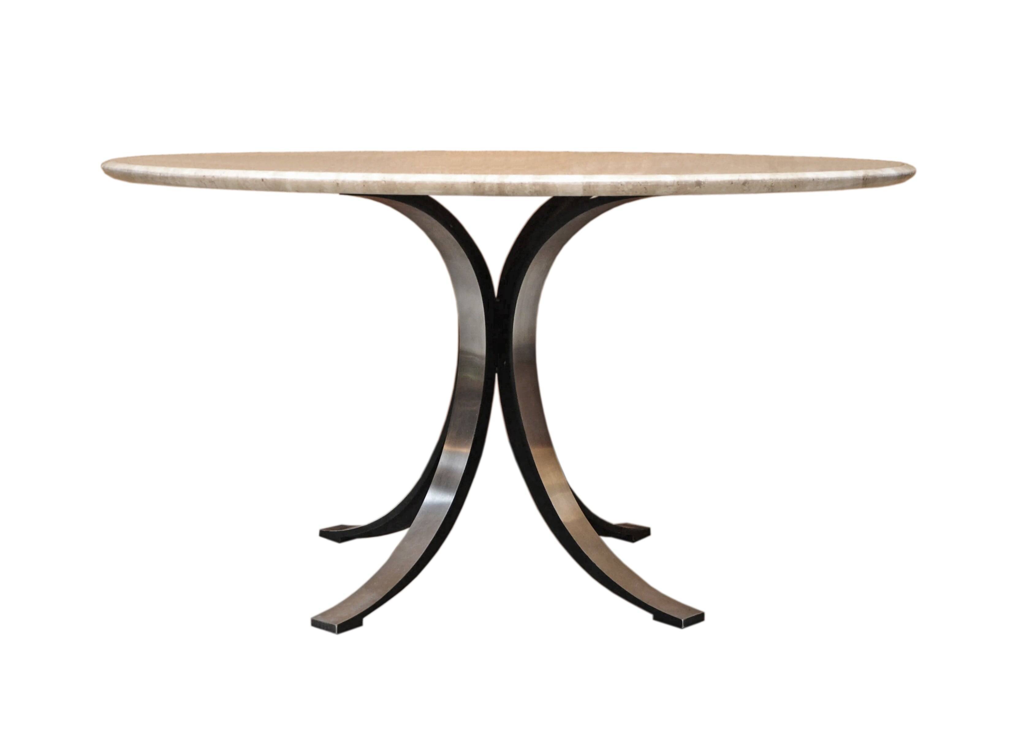 Dining Room Set, Borsani T69 Table and 4 Michel Charron Chairs