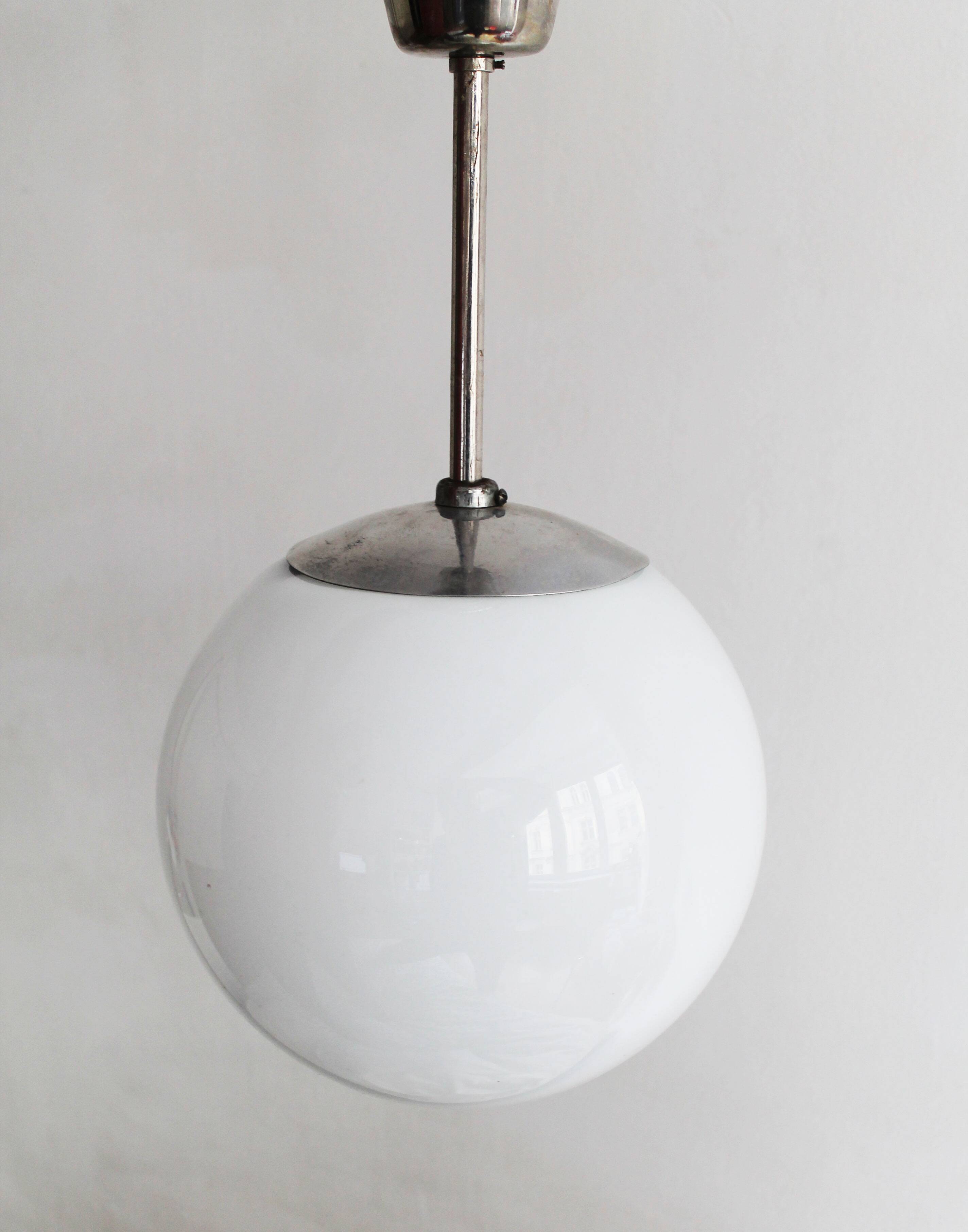 1930s Modernist Ceiling Light