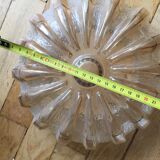 Vintage glass wall lamp