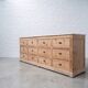 Antique commercial drawer unit from the early 20th century.