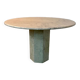 Old vintage Italian design marble table from the 70s
