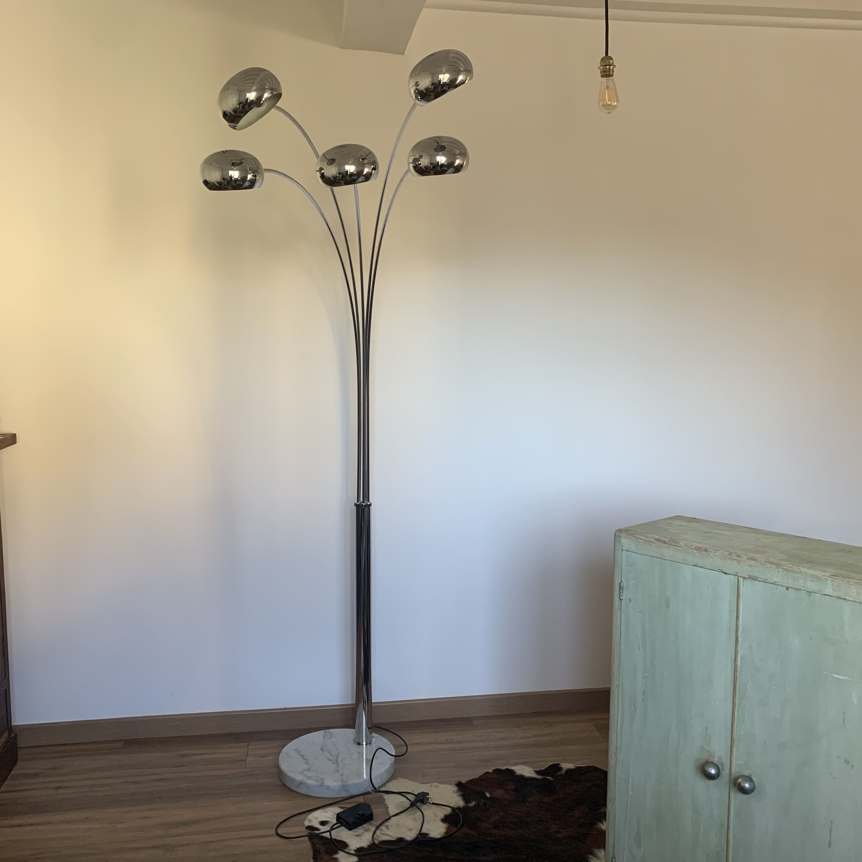 Lampadaire muguet  5 tiges