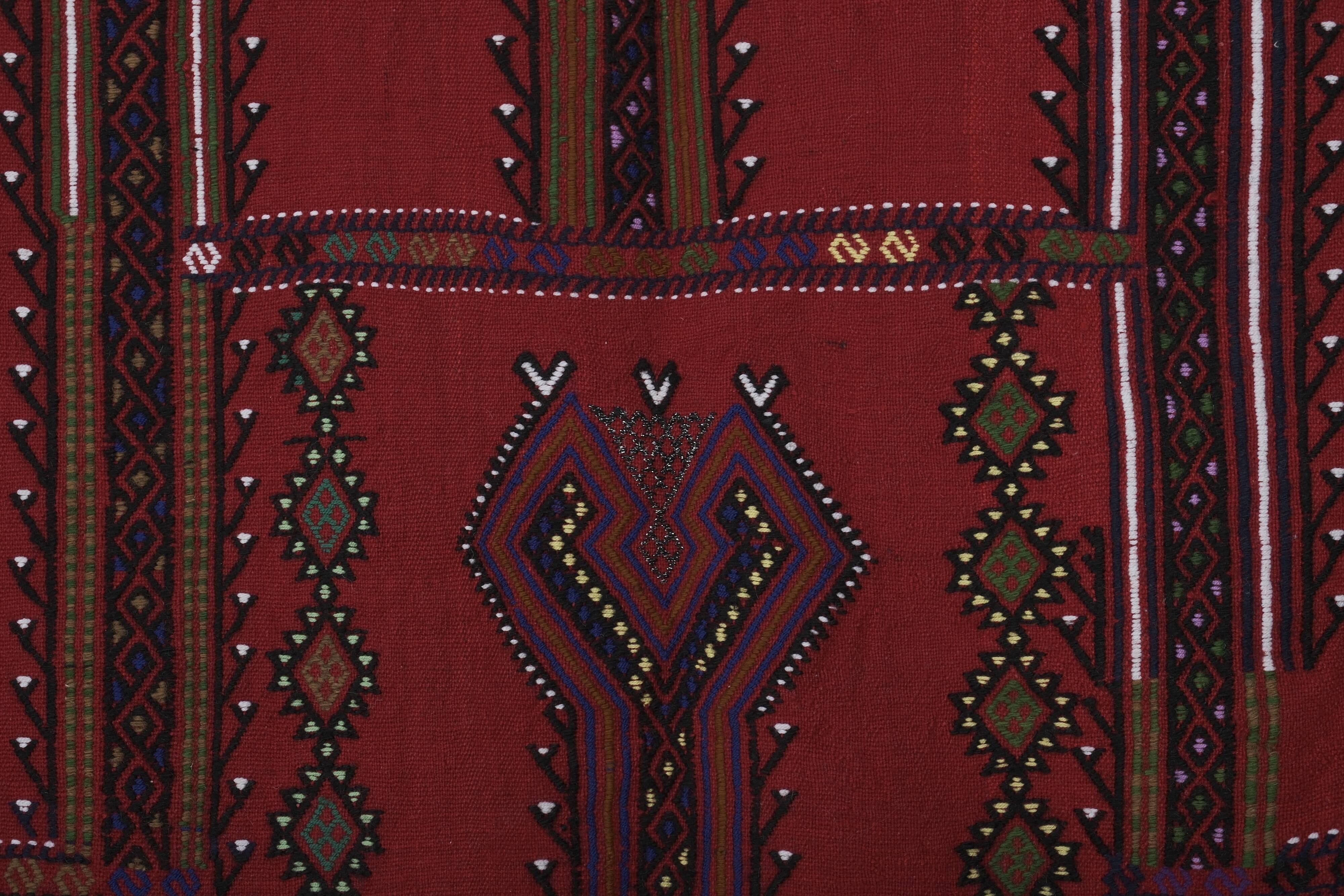 Vintage Turkish Oushak Rug Handwoven 151x235 cm