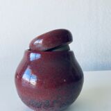 Ceramic candy box signed