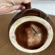 Vase / Ceramic jug Poët-Laval signed Maryse P.L. vintage 1960-1970