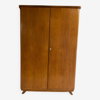 Vintage wardrobe with compass feet