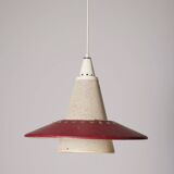 Nieck hiemstra perforated metal suspension, 1950s