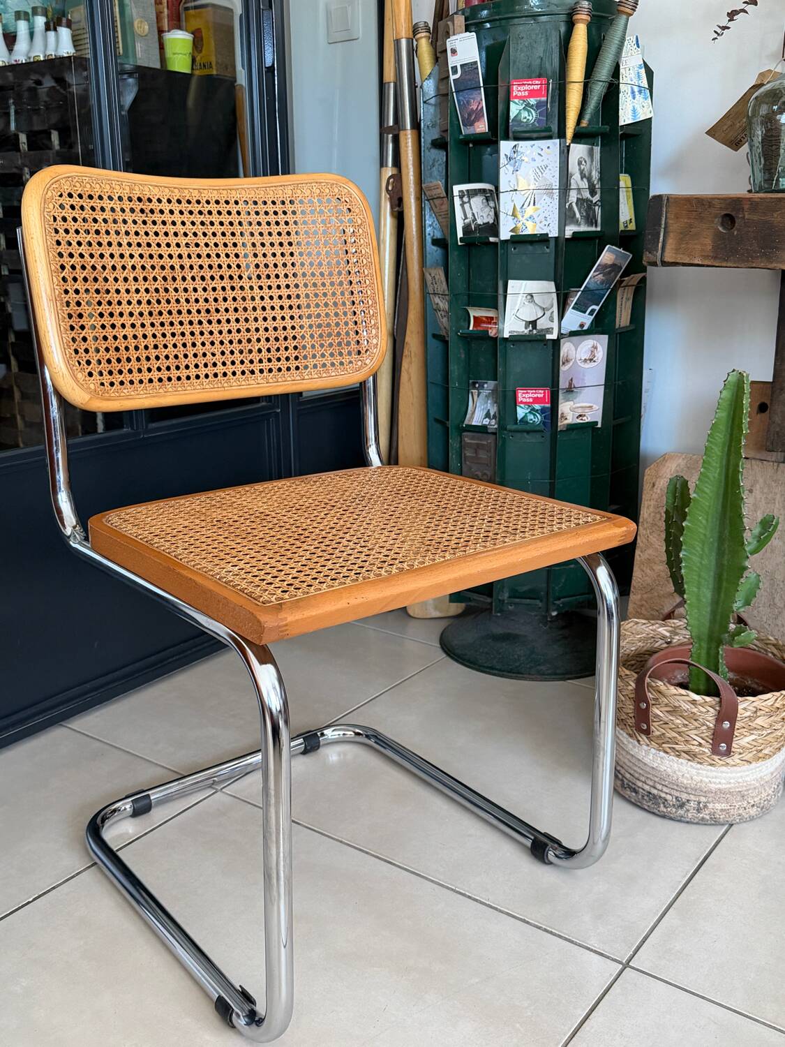 Chaise "Cesca" B32 Marcel Breuer – Made in Italy vintage