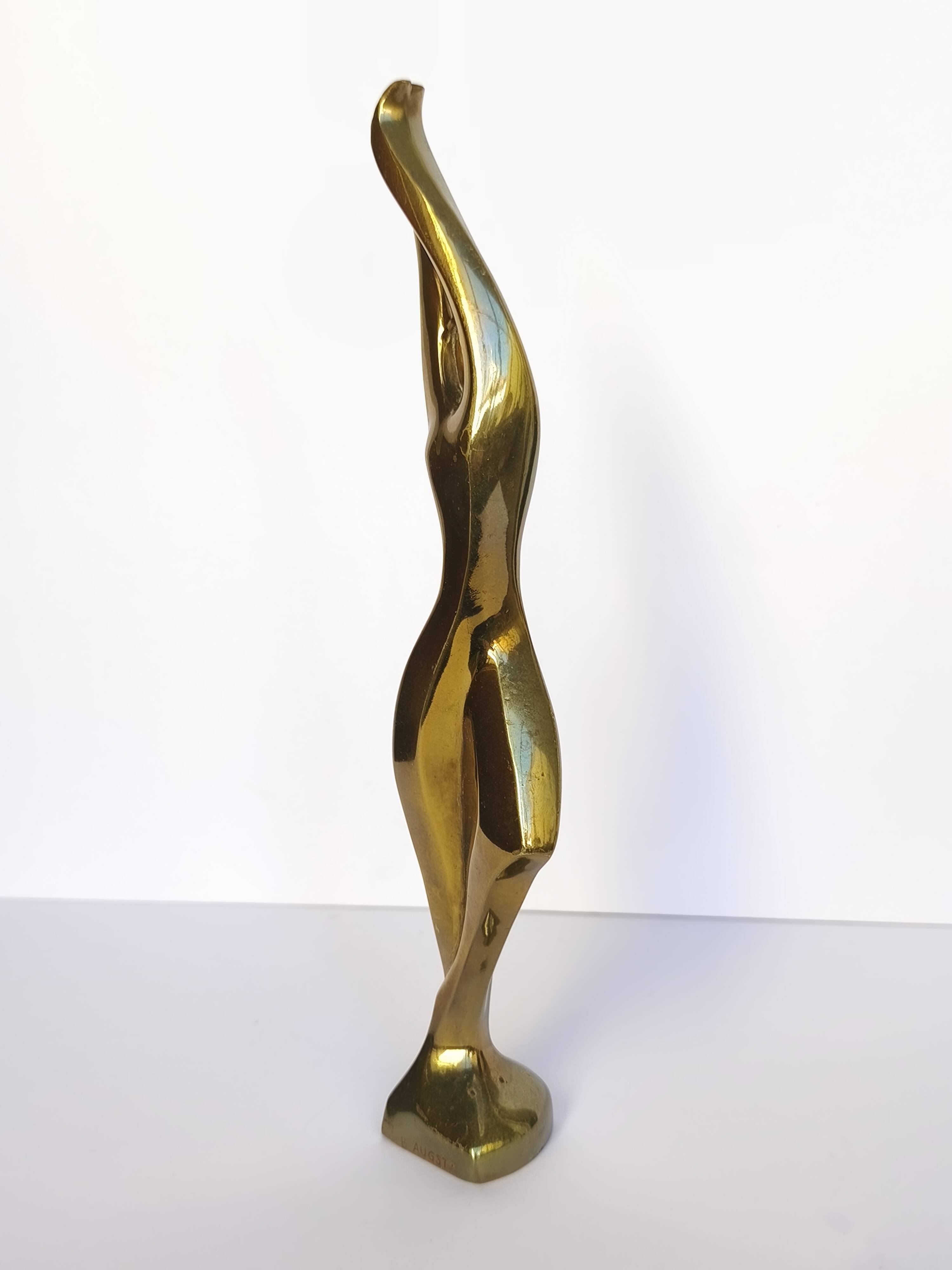 Sculpture bronze bernard augst