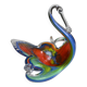 Murano swan pocket emptier