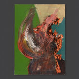 Fly, Oil on Canvas, 50 x 70 cm
