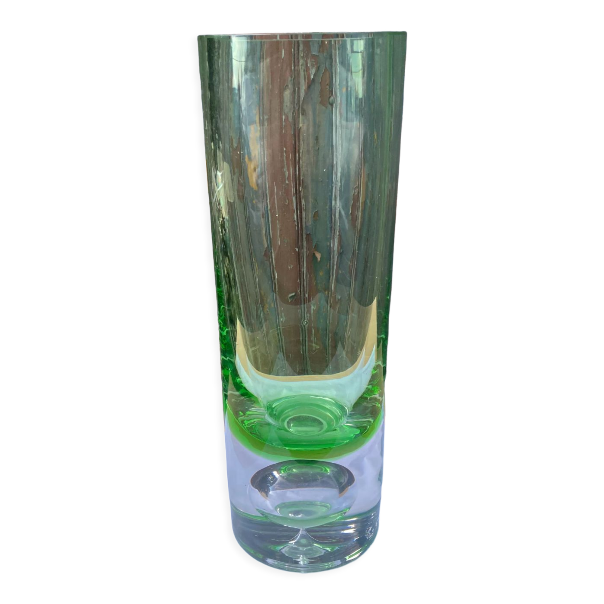 Vase rouleau by jeronim tisljar for beranek art glas