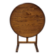 Petite table vigneronne ronde rabatable