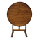 Petite table vigneronne ronde rabatable