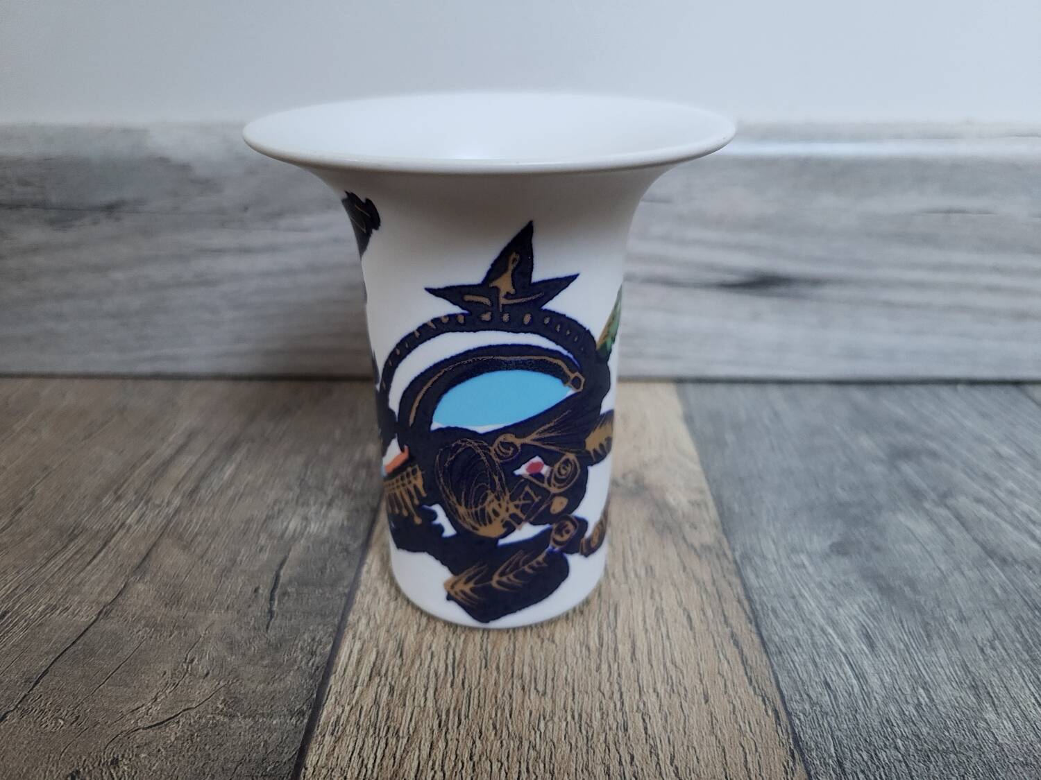Rosenthal Gilbert Portanier Ceramic Vase / Abstract
