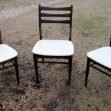 3 scandinavian style chairs