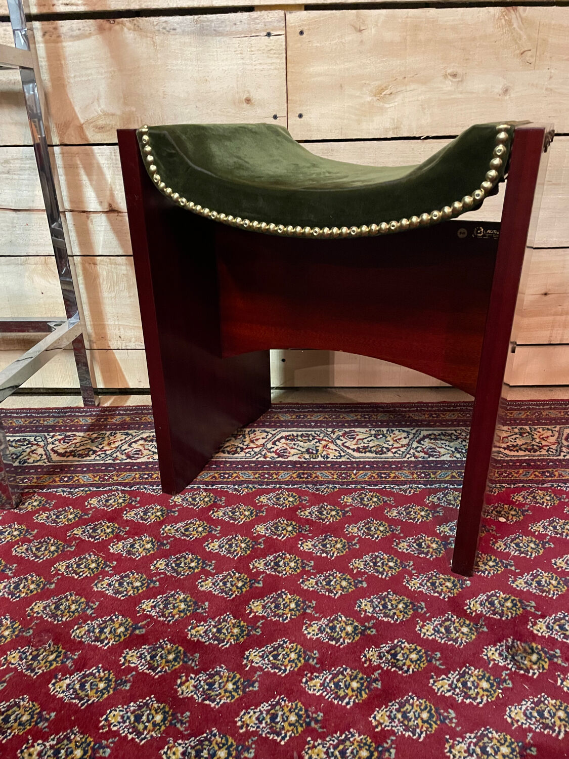 Gautier vintage design stool/chair, 1950s/60s