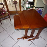 Set of 3 tables grimhold art deco 1930