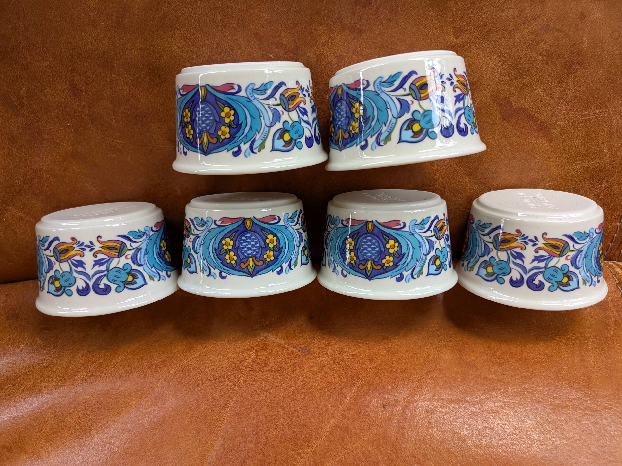 Set of ramekins and oval dish villeroy & boch