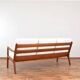 Mid-Century Danish Teak Sofa by Ole Wanscher for Cado, 1960s
