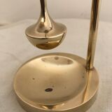 Brass gyroscopic candlestick Ilse Ammonsen Denmark 1950