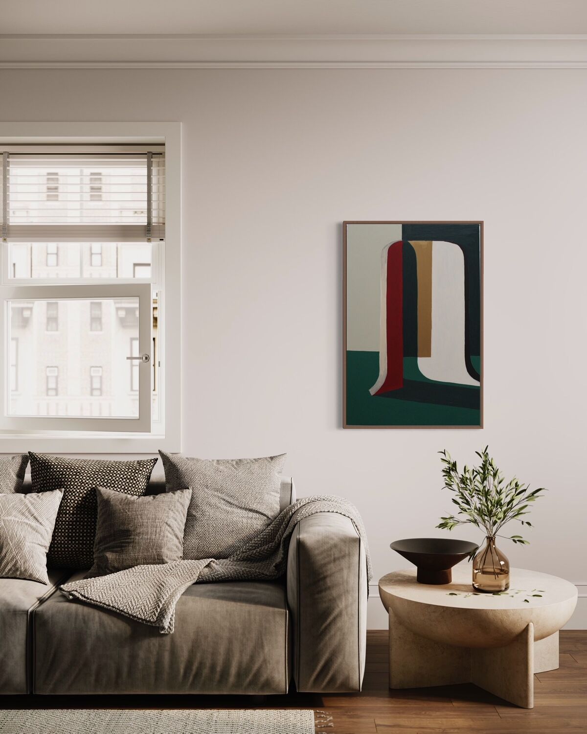Contemporary art signed "perspective"