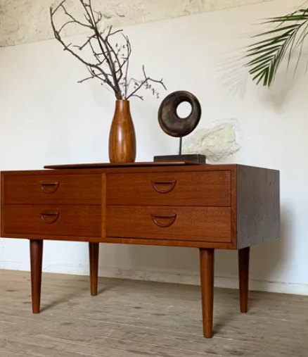 Scandinavian teak TV stand Kai Kristiansen